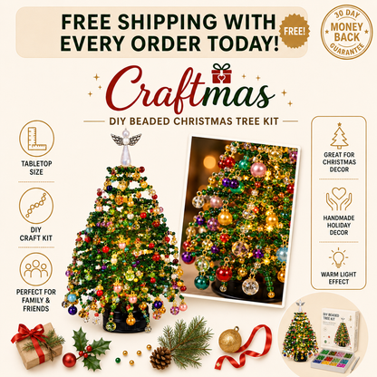 ChristmasCheer™ DIY Beaded Tree Kit