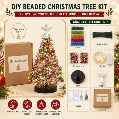 ChristmasCheer™ DIY Beaded Tree Kit